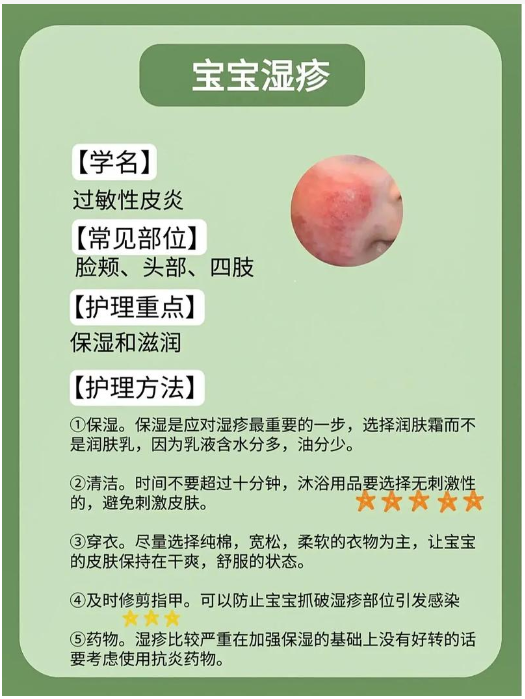 寶寶濕疹怎么辦？